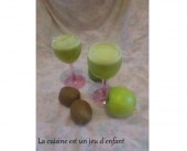 Jus pomme-kiwi