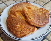 Galette de pulpe de carotte